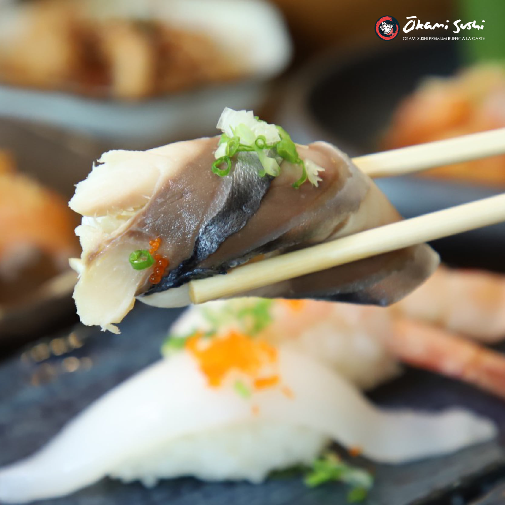 Okami Sushi บุฟเฟ่ต์อาหารญี่ปุ่น ซาซึมิปลาไทย เปิดประสบการณ์ใหม่มาก