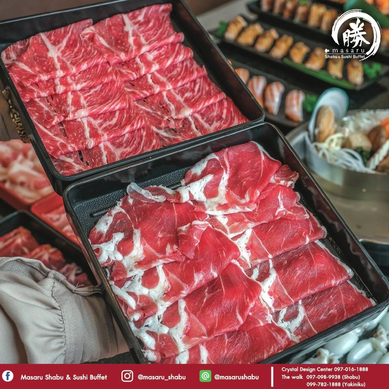 Masaru Shabu and Sushi Buffet สาขา The walk ราชพฤกษ์[Masaru Shabu and ...