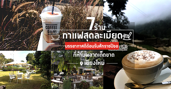 7 ร้านกาแฟเชียงใหม่น่านั่งต้อนรับปี 2018 บรรยากาศสุดฟินสไตล์เมืองเหนือ ดีต่อใจจนอยากลงรูปวนไป