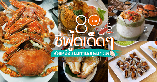 รวม 8 ร้านซีฟู้ดเด็ดๆ เมนูหมึกไข่ กุ้งเผา มันเยิ้มๆ แต่ละร้านไม่ควรพลาด!