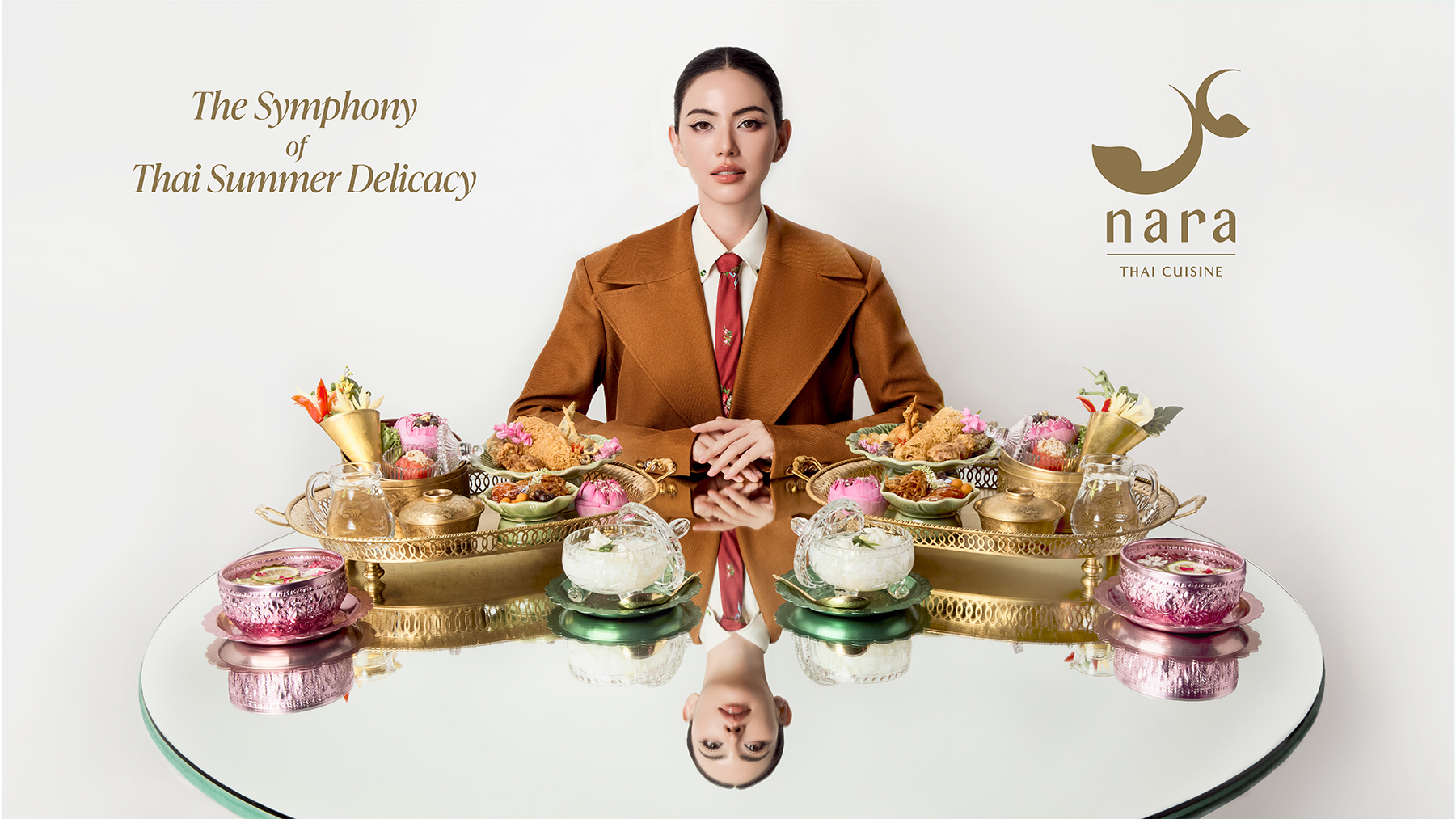 รังสรรค์มรดกจากท้องทุ่งสู่สำรับวิจิตรตระการตาอันดับหนึ่ง...สัมผัสความภูมิใจของ ข้าว กข 43 ในข้าวแช่ระดับตำนาน ณ Nara Thai Cuisine