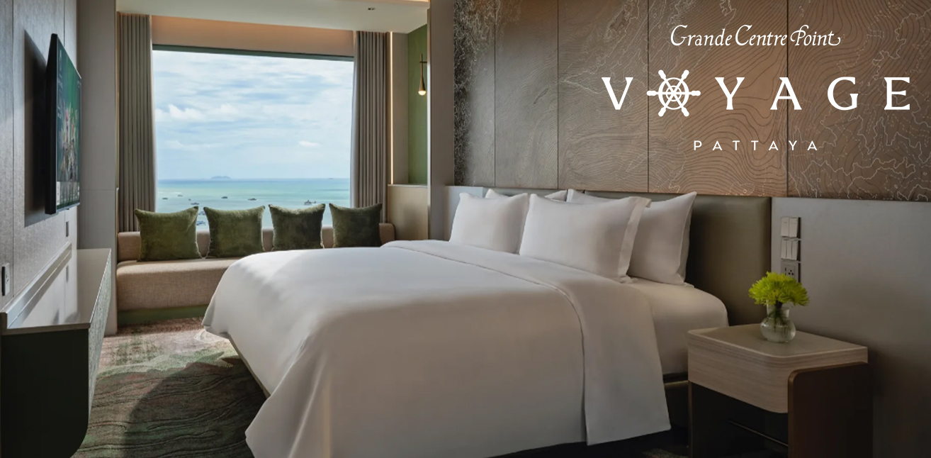 Grande Centre Point Voyage Pattaya เปิดประสบการณ์การเดินทางไร้ขอบเขต ชู 9 จุดหมายอาหารและเครื่องดื่ม พร้อมสวนน้ำและศูนย์ประชุมครบวงจร