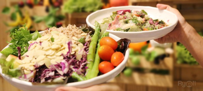 [รีวิว] ร้านโจนส์ สลัด (Jones' Salad) สลัดผักแนวใหม่ เลือกน้ำสลัดที่ชอบ เลือกท้อปปิ้งที่ใช่ ในราคาที่โดนใจ @Esplanade รัชดา