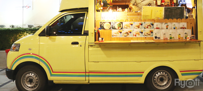 [รีวิว] Over the Rainbow Crepe Roll เครปญี่ปุ่นพร้อมเสิร์ฟสไตล์ Food Truck