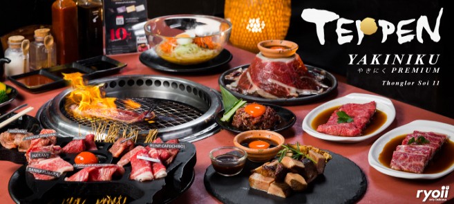 รีวิว Teppen Yakiniku (เท็ปเป็นยากินิกุ) ปิ้งย่างเนื้อวากิวสไตล์ญี่ปุ่นสุดพรีเมียม และสลัดบาร์ทานได้ไม่อั้นในย่านทองหล่อ