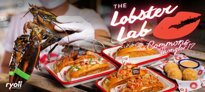 รีวิว The Lobster Lab ร้านล็อบสเตอร์โรล และเมนูอาหารทะเลนำเข้าใจกลางเมืองย่านทองหล่อ @The Commons Thonglor